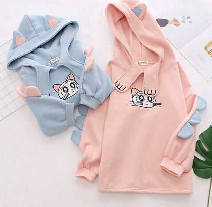 Merry Pretty Women's Cotton Hoodie – Cozy & Stylish Pullover Sweatshirt