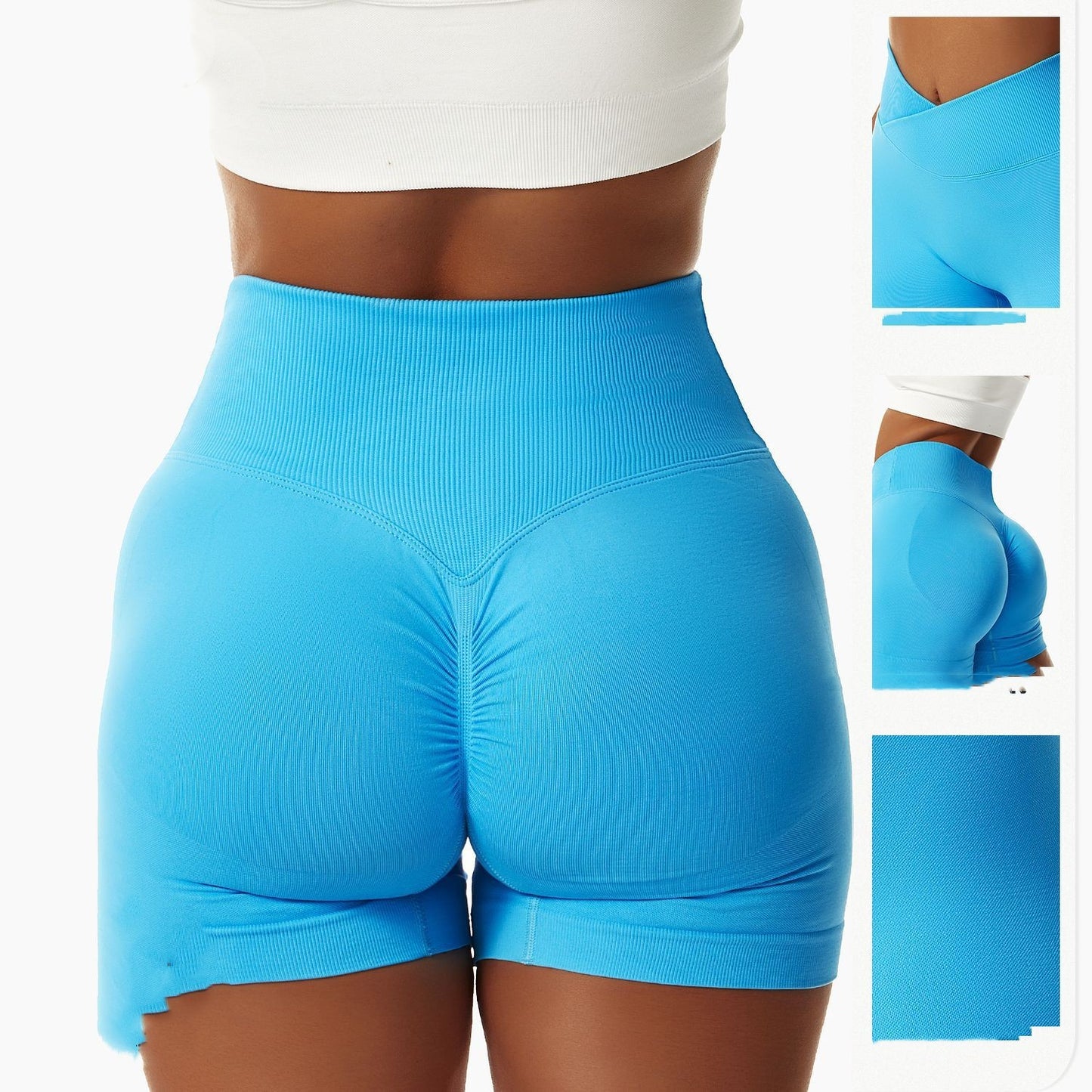 Seamless High Waist Sports Shorts Women – Yoga, Gym & Activewear Outfit