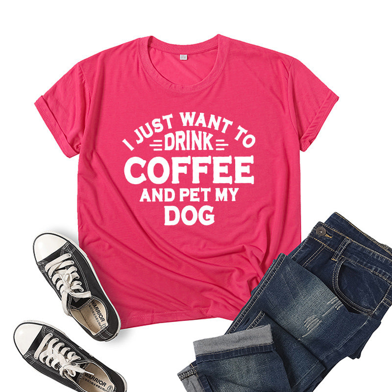 Rules For Monday Printed O Neck T Shirts For Women