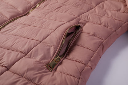 Fur Collar Cotton Puffer Jackets – Coats Outfits Women & Cozy Winter Style