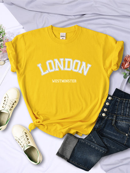 Womens Casual London Summer T Shirts