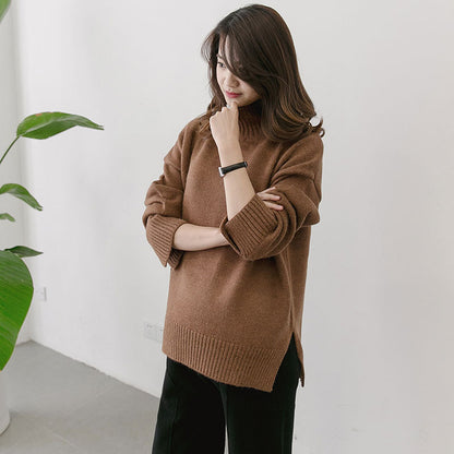 Korean Fashion Turtleneck High Quality Sweaters