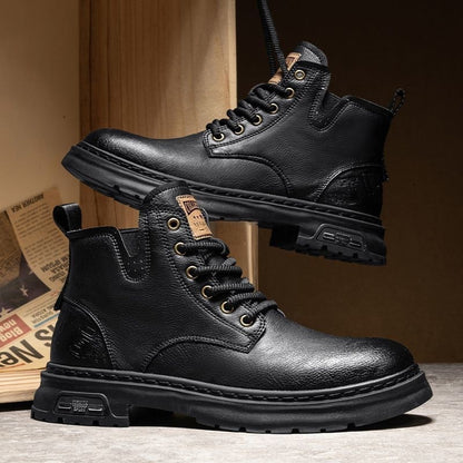 Autumn Winter Casual Mens Chelsea Ankle Boots