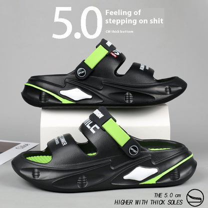 Women Men Thick Soft Sole Simple Look Summer Slippers