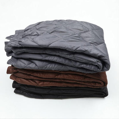 Women’s Winter Down Cotton Trousers – Warm Duck Down Insulated Streetwear Pants