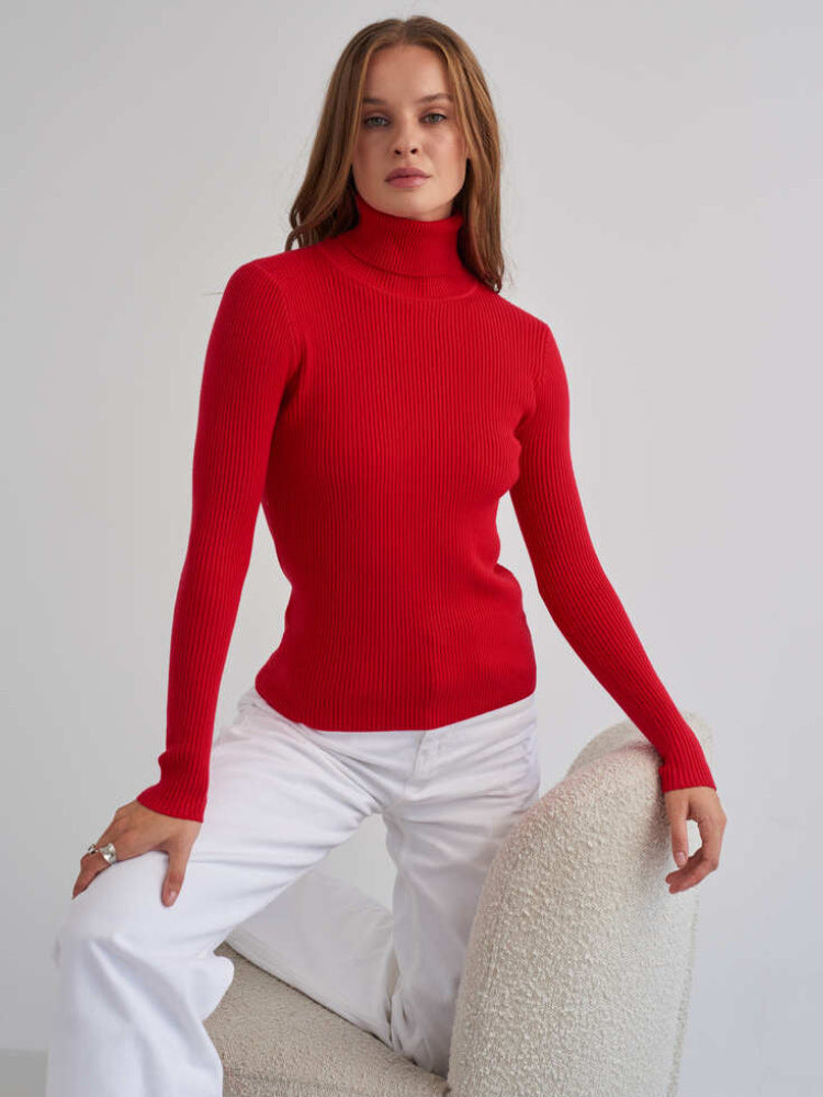 Women's Lightweight Turtleneck Sweaters