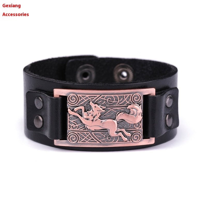 Teen Wolf Leather Bracelets – Adjustable Minimalist Bracelets for Men & Women