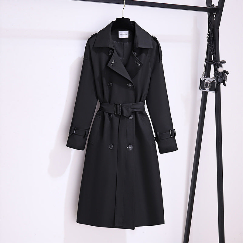 Mid-Length Trench Coat – Trench Coats Women Outfit Classy & Elegant Everyday Outfits