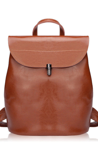 Versatile 5-in-1 Leather Bag Set Backpack Crossbody Shoulder