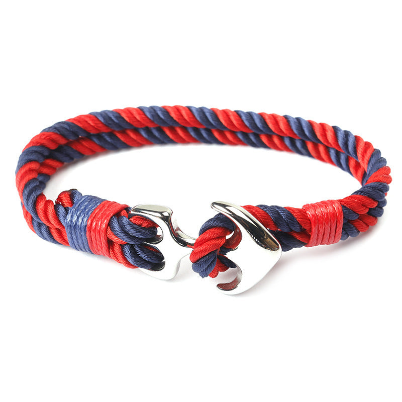 Bracelets Marin – Men’s Anchor Rope Bracelet for Everyday Casual & Sporty Wear