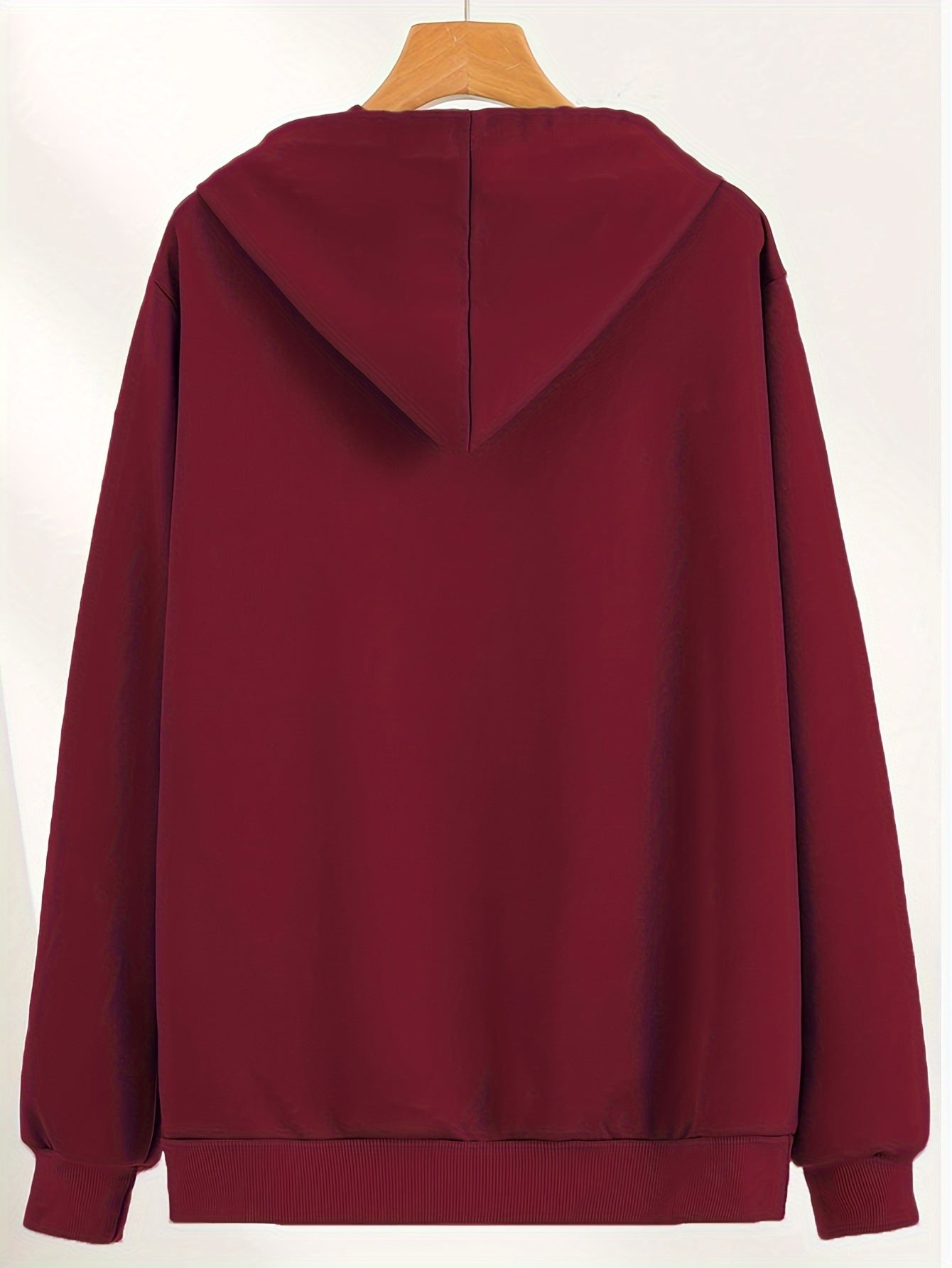 Men’s “DOG MOM” Letter Print Hoodie – Street Style Pullover with Kangaroo Pocket