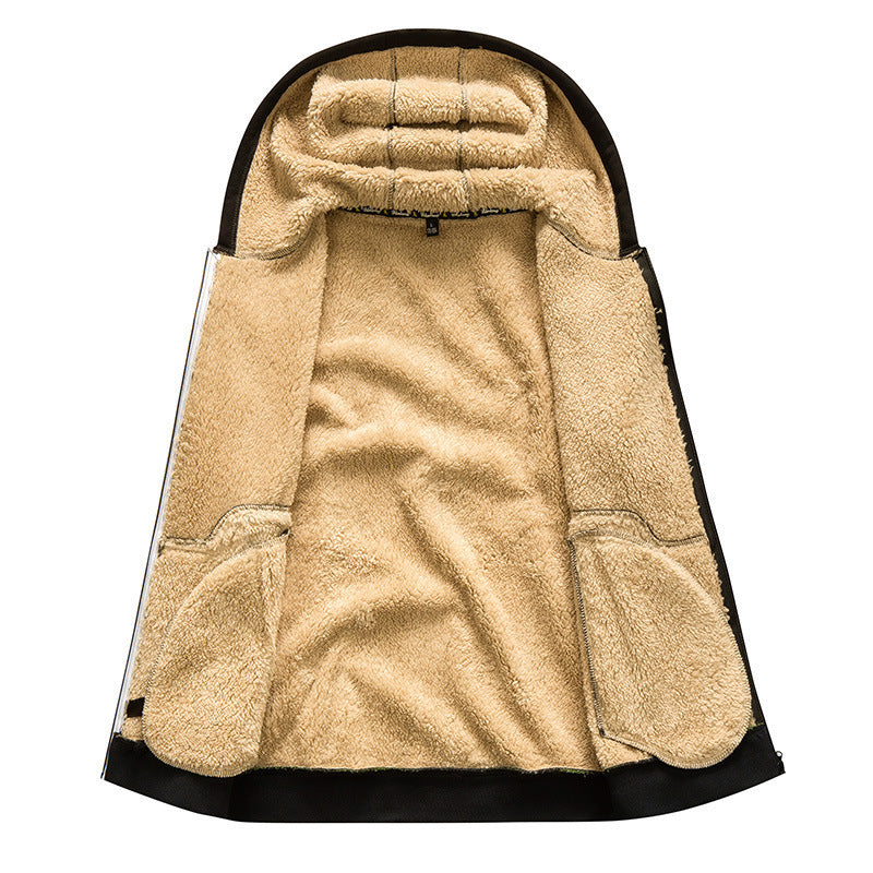 Womens Lamb Fleece Thick Plush Coats