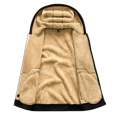 Womens Lamb Fleece Thick Plush Coats