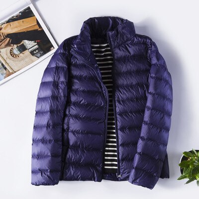 S-7XL Women Ultralight Puffy Down Coats