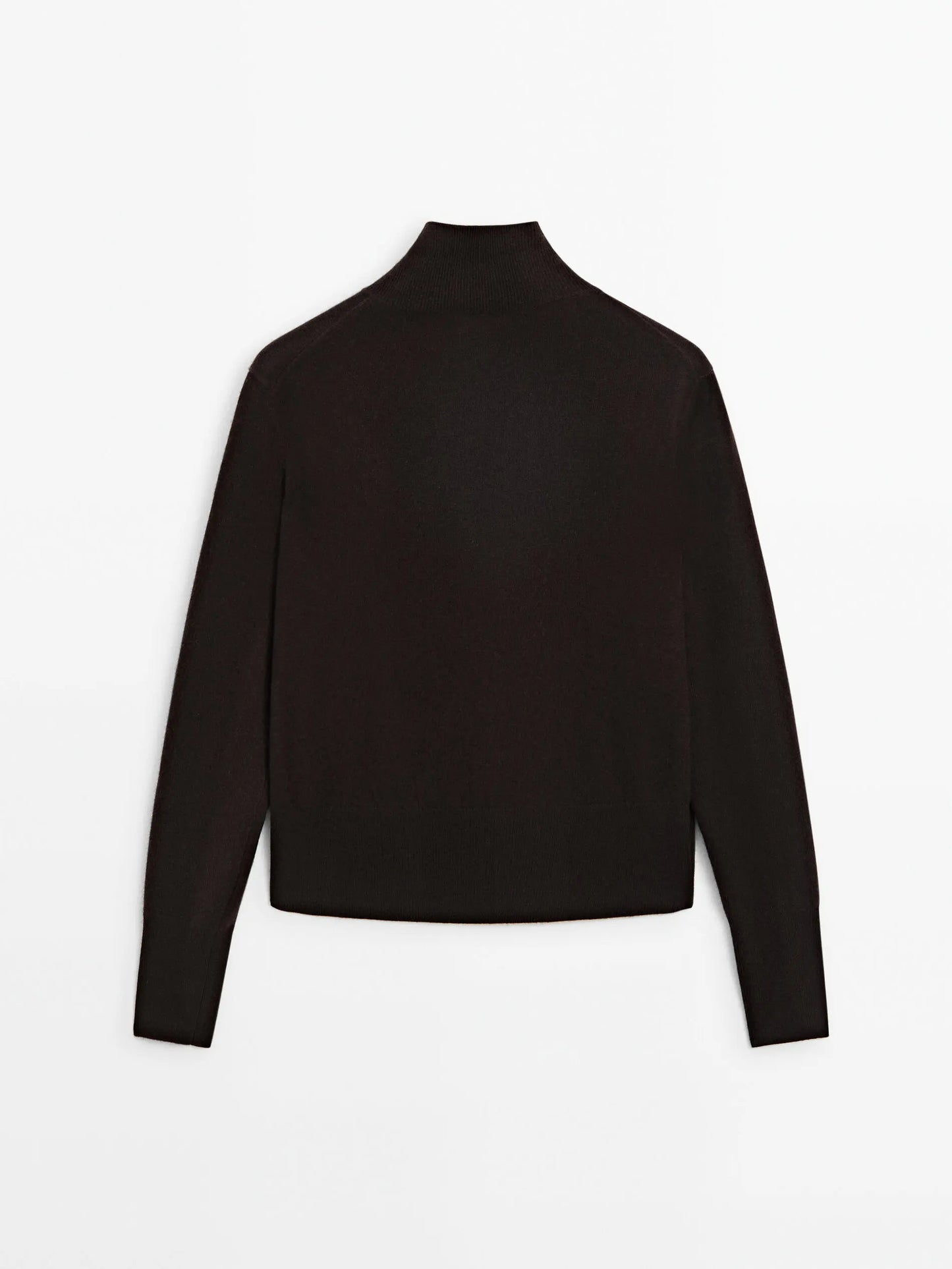 Women's Slouchy Turtleneck Cardigan – Spring 2025 Casual Knit