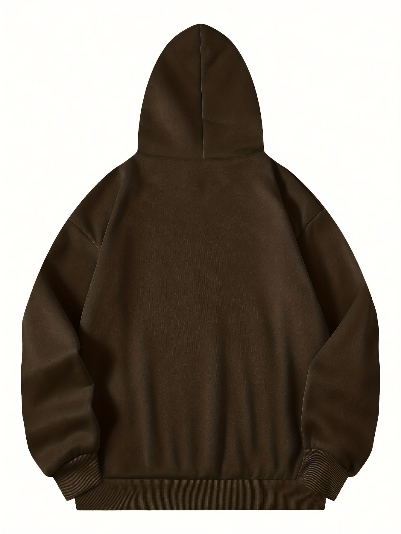 Men’s “DOG MOM” Letter Print Hoodie – Street Style Pullover with Kangaroo Pocket