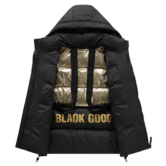 2025 Autumn Winter Womens Diamond Quilted Cloak Coat Standing Neck Loose Fit Medium Sleeve Waterproof Elegant Outerwear