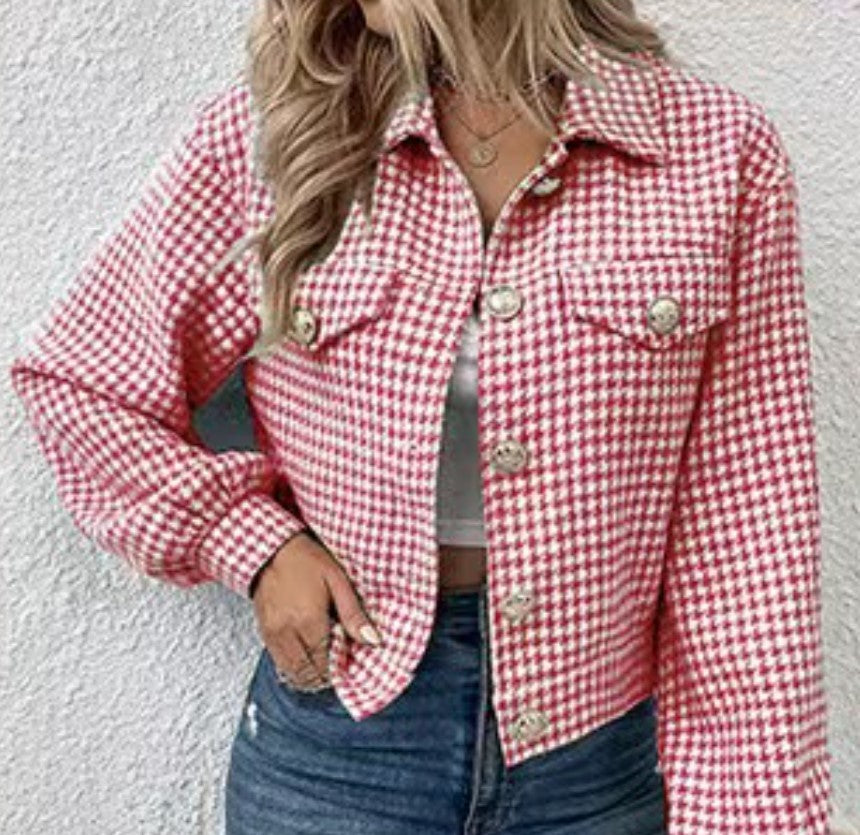 Office Lady Single Breasted Jackets