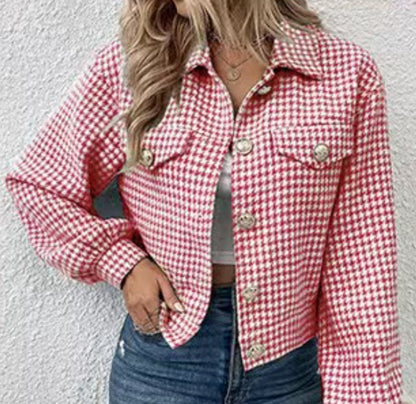 Office Lady Single Breasted Jackets