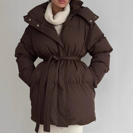 Cotton Filling Long Winter Coats