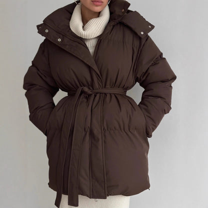 Cotton Filling Long Winter Coats