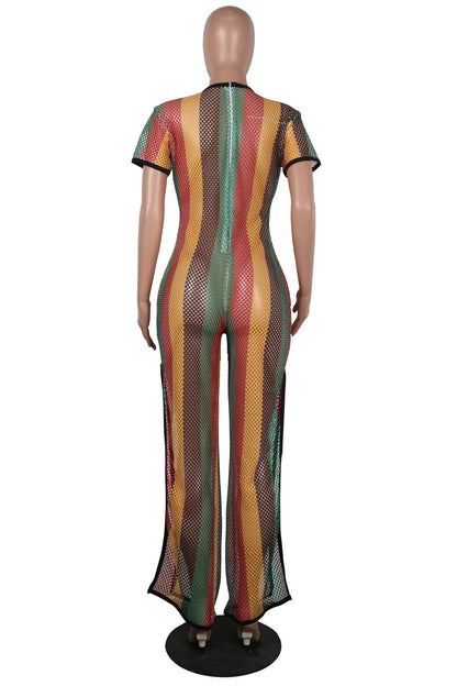 Sexy Fishnet Mesh Romper for Women – Breezy Beach & Summer Outfit