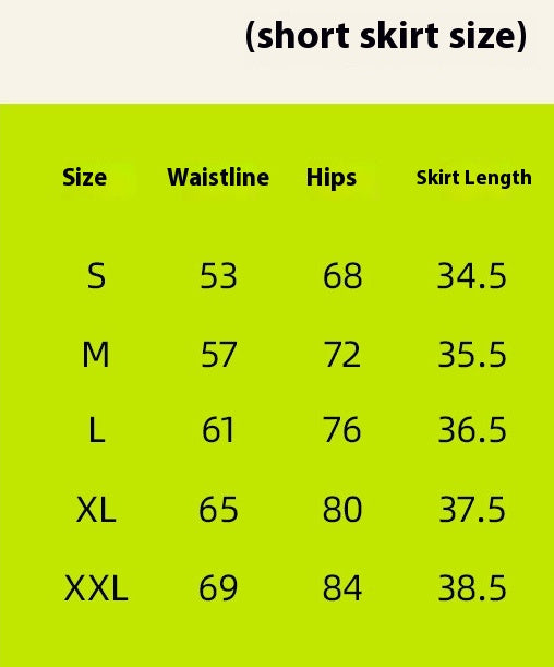 Skorts Quick Drying Fitness Skirt Built In Shorts Active Trend