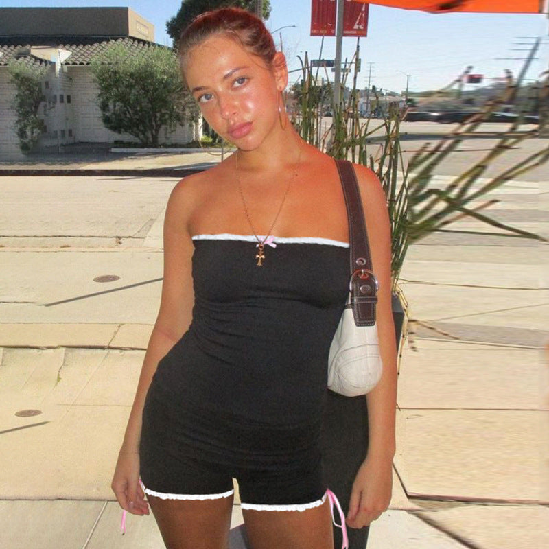 Club Style Off Shoulder Womens Elegant Jumpsuits