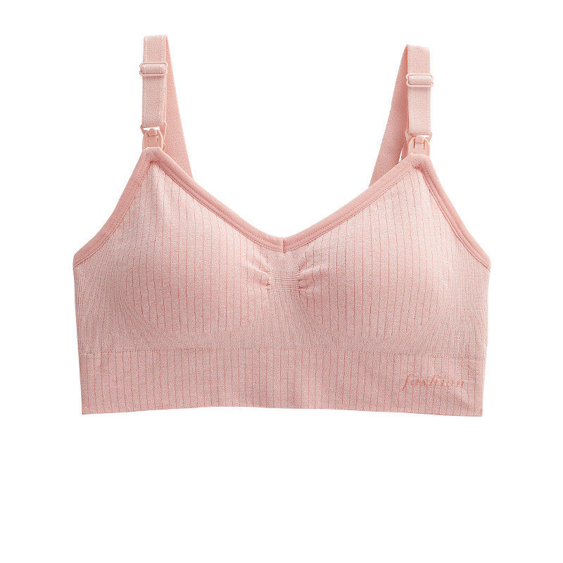 Nursing-Friendly Seamless Comfort Bra