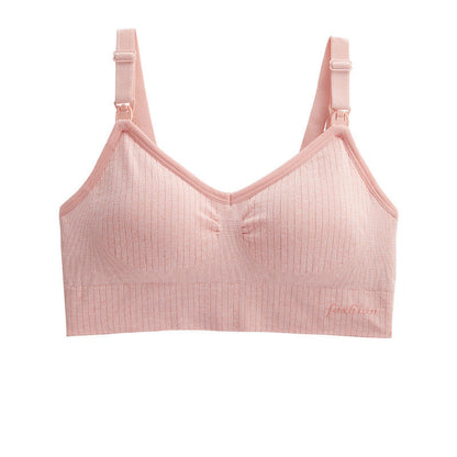 Nursing-Friendly Seamless Comfort Bra