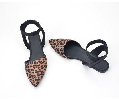 Slip On Pointed Toe Elegant Women Flat Shoes