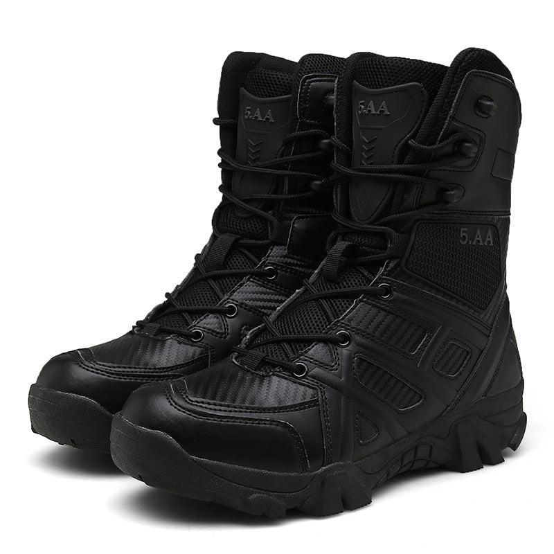 Men's Waterproof Military Combat Boots for Hiking Mountaineering & Outdoor Training