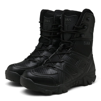 Men's Waterproof Military Combat Boots for Hiking Mountaineering & Outdoor Training