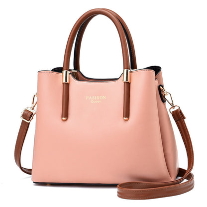 Trendy PU Leather Shoulder Bag Square Vertical 2025 Fashion