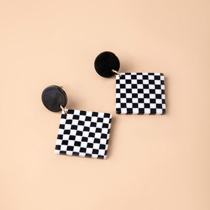 New Square Women Drop Earrings