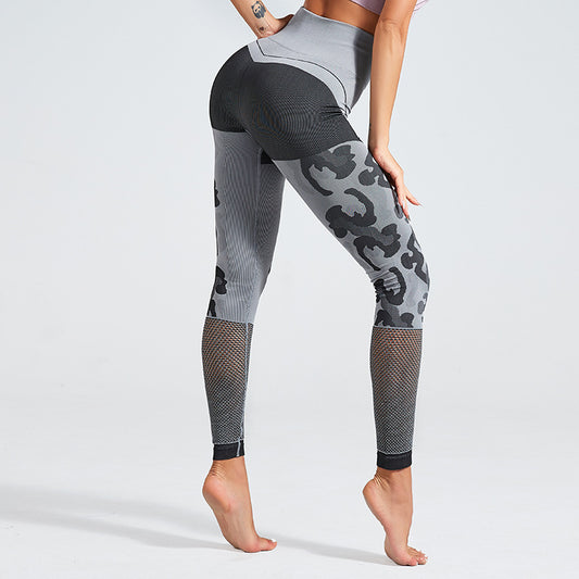 Fitness Workout Gym Wear Fashion Camouflage Women Pants