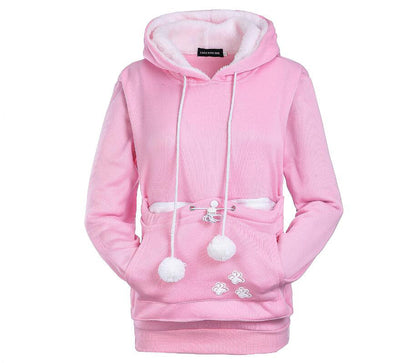 Cozy Cute & Casual Comfort Cat Print Women’s Hoodie