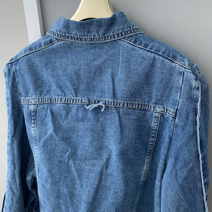 Loose Denim Jacket for Women – Fashion Design Blue Cotton Coats & Casual Jackets 2025