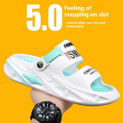 Women Men Thick Soft Sole Simple Look Summer Slippers