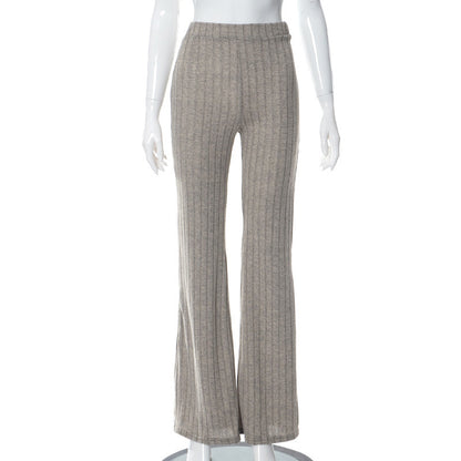 Women’s High Waist Collage-Stitch Trousers – Lightweight Urban Streetwear Pants