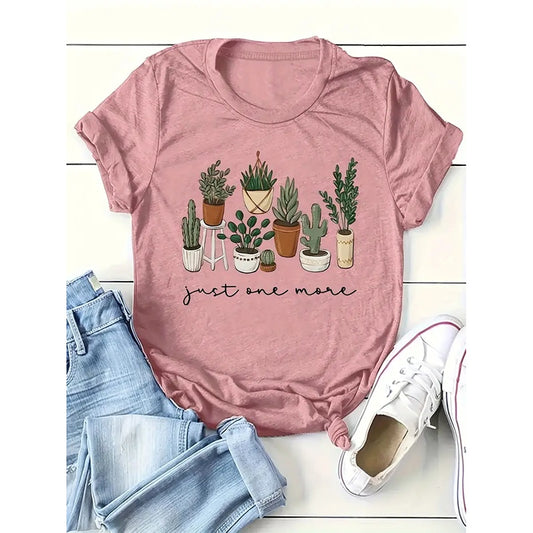 Just One More Potted Plant Gardening T-Shirt