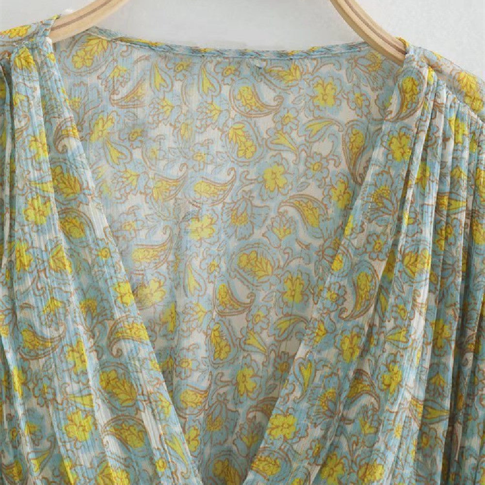 Printed Pullover Shirt for Women – Street Style Long Sleeve Top