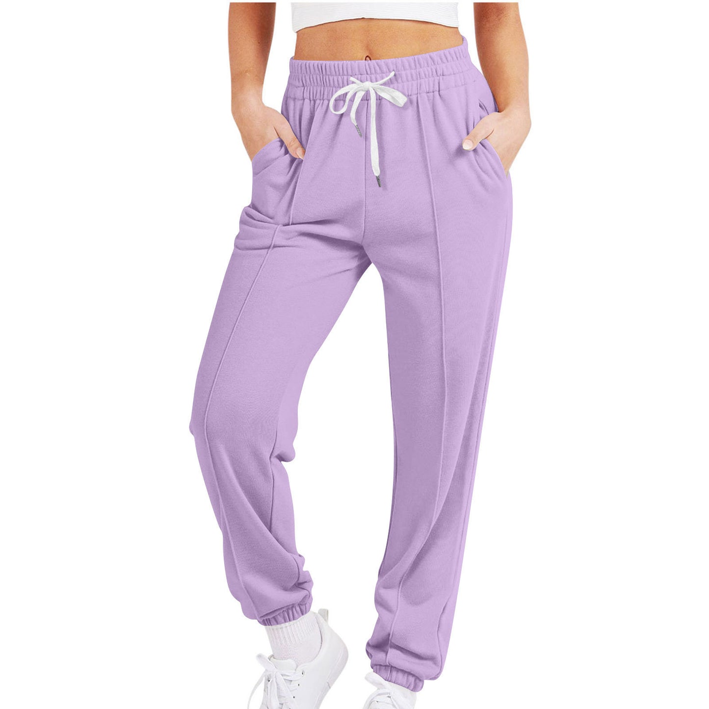 S 4XL Plus Size Women Casual Jogger Pants