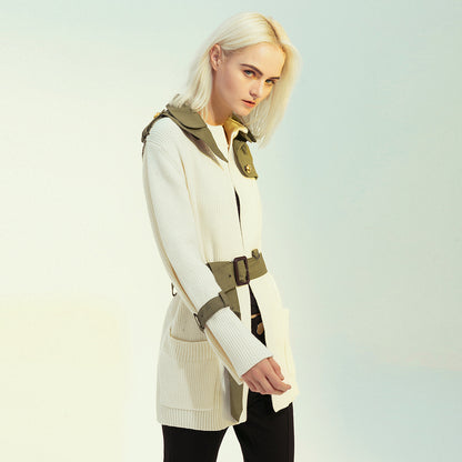 Knitted Trench Coat – Trench Coats Women Outfit Casual & Chic Everyday Outfits