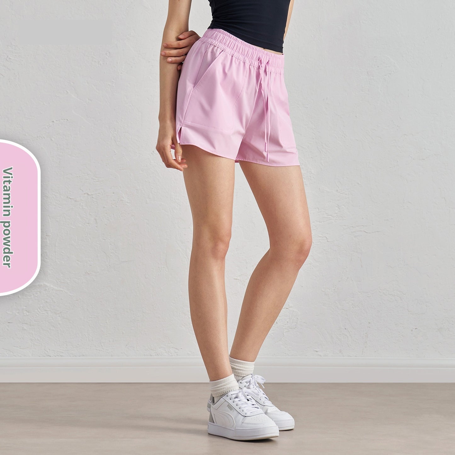 Sun Protection High Waist Running Shorts Women – Activewear & Sports Outfit