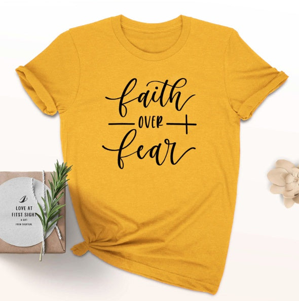 What Ever Fear Happiness Women Cotton T Shirts 1