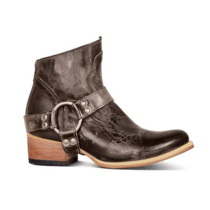 Fashion-Forward Low-Cut Martin Boots for Women | Street Style Boots Outfit