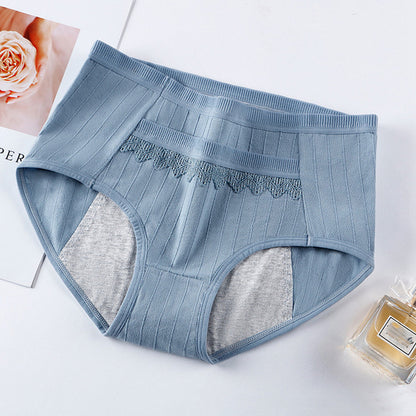 High-Waist Menstrual Panties – Plus Size Period Briefs with Breathable Modal Fabric & Full Coverage Comfort