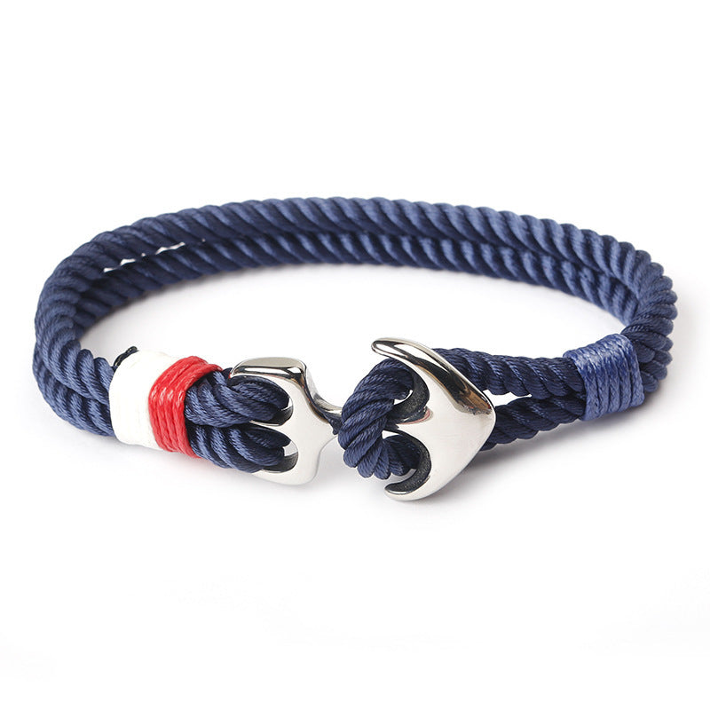 Bracelets Marin – Men’s Anchor Rope Bracelet for Everyday Casual & Sporty Wear