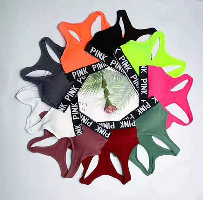 Non-Trace Sports Bra – Seamless Comfort & Gentle Support